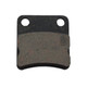 Merlin 27mm Brake Caliper Pad Black Front View Merlin 27mm Brake Caliper Pad Black Front View